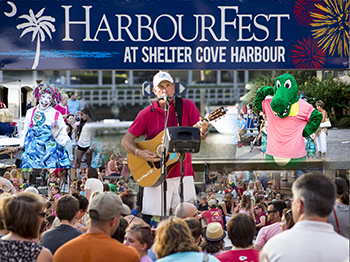 Harbourfest at Shelter Cove Harbour & Marina with live entertainment