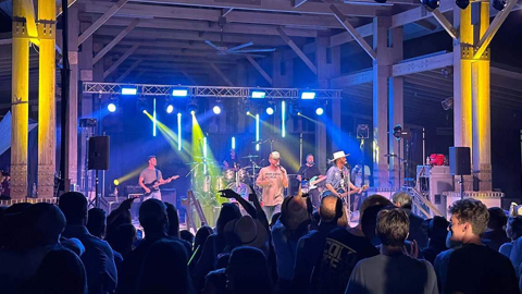 Hilton Head Island Jam Songwriter Festival. a band on stage