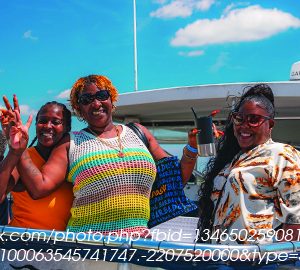 Island Head Is Way More Than Watersports. a group on a party boat