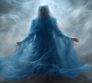 The Ghost of Hilton Head. A ghost like figure