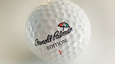 5 Things I Learned. golf ball with an arnold palmer signature