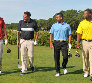 Experience World Class Golf. 4 golfers