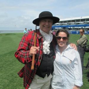 Sir Willie at the Heritage Golf Tournament